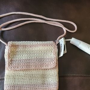 NEW w/tags The Sak Costa Mesa Crochet Flap Crossbody